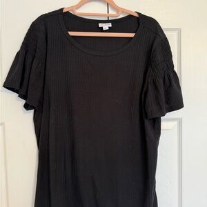 LuLaRoe Black Short Sleeve Top